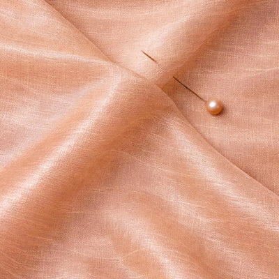 Dyed Lava Silk 56"Width Peach Blush