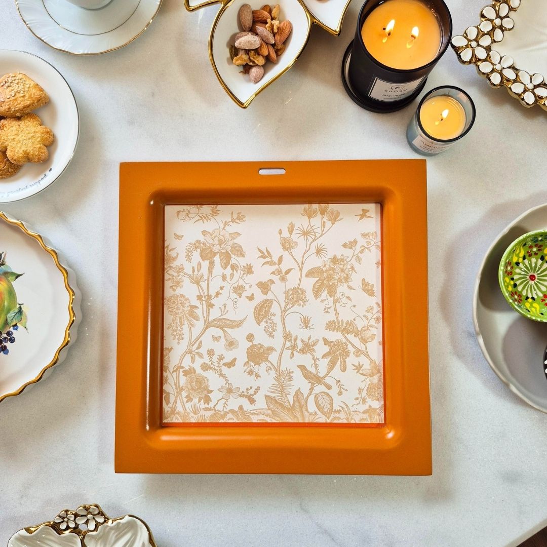 Wooden Chinoiseries Balsa Trays