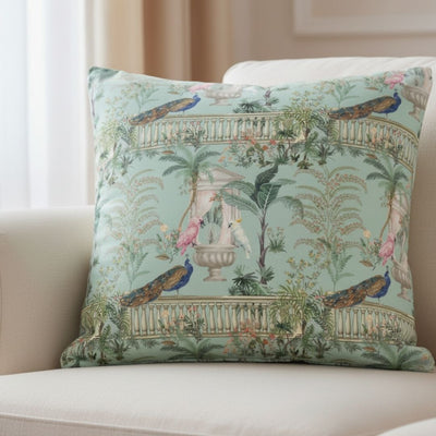 Cushion in Garden Estate Peacock