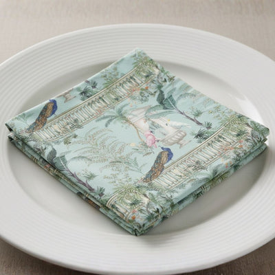 Napkin in Garden Estate Peacock