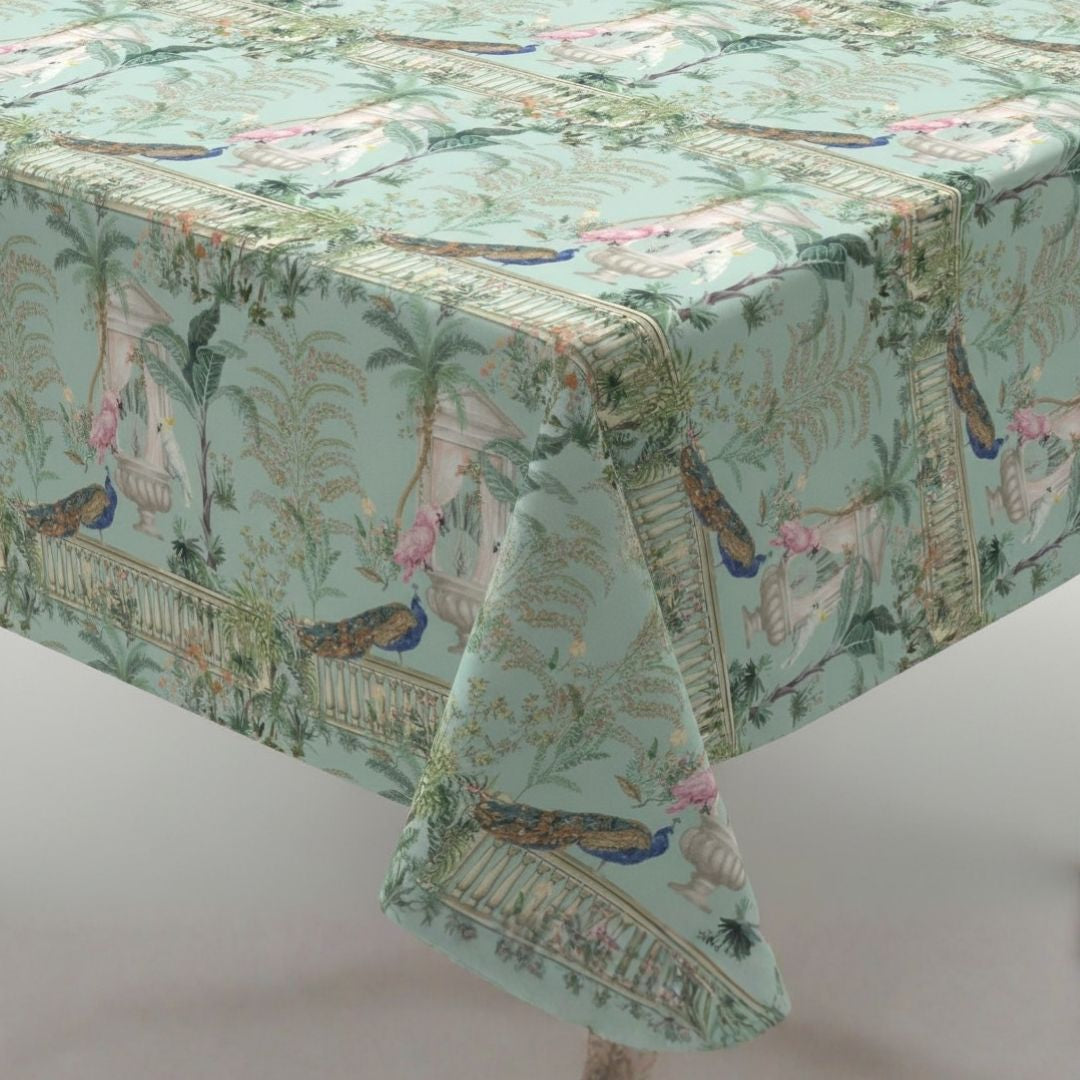 Table Cover in Garden Estate Peacock