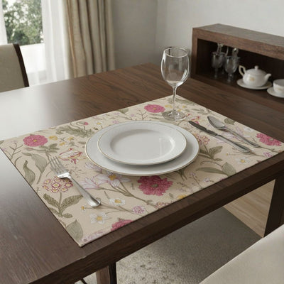 Table Mate in Beige Vintage Bloom Field