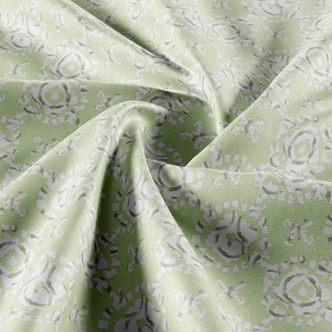 Medallion Ikat - Powder Yellow