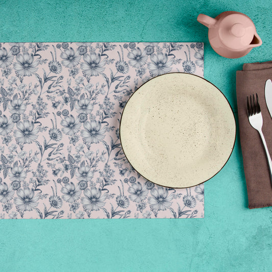 Table Mats - Faded Florals