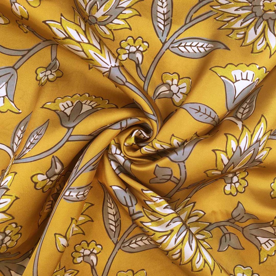 Digital Printed Charmeuse Silk - CH37