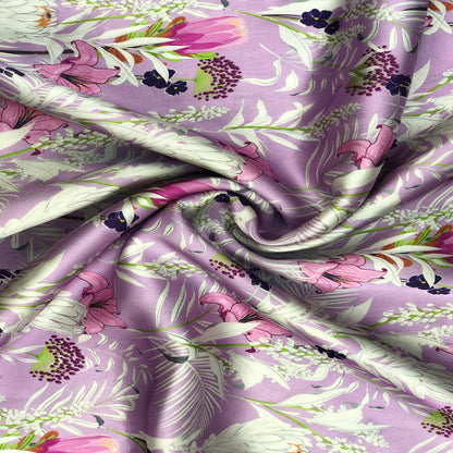 Digital Printed Charmeuse Silk - CH07