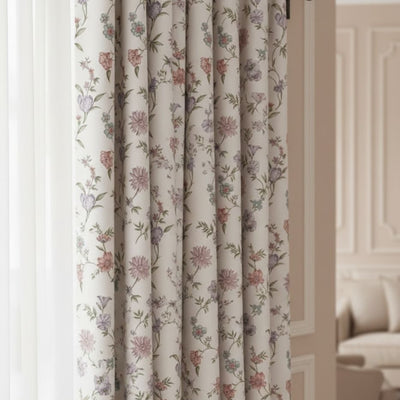 Curtain in Pastel Meadow Whisper