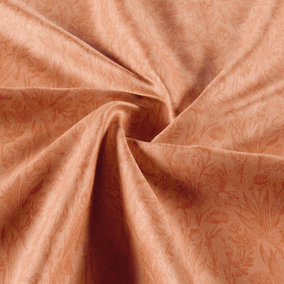 Terracotta Botanical Etch - Orange