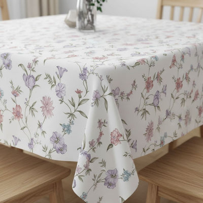 Table Cover in Pastel Meadow Whisper