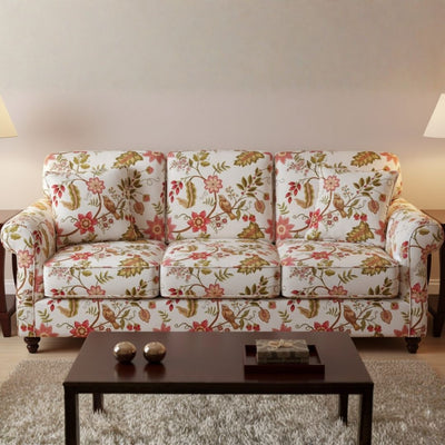 Sofa Cover in Vintage Rose Garden