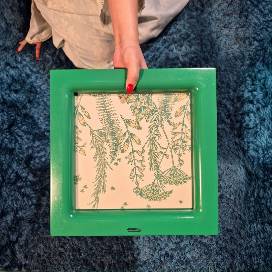 Wooden Emerald Balsa Trays