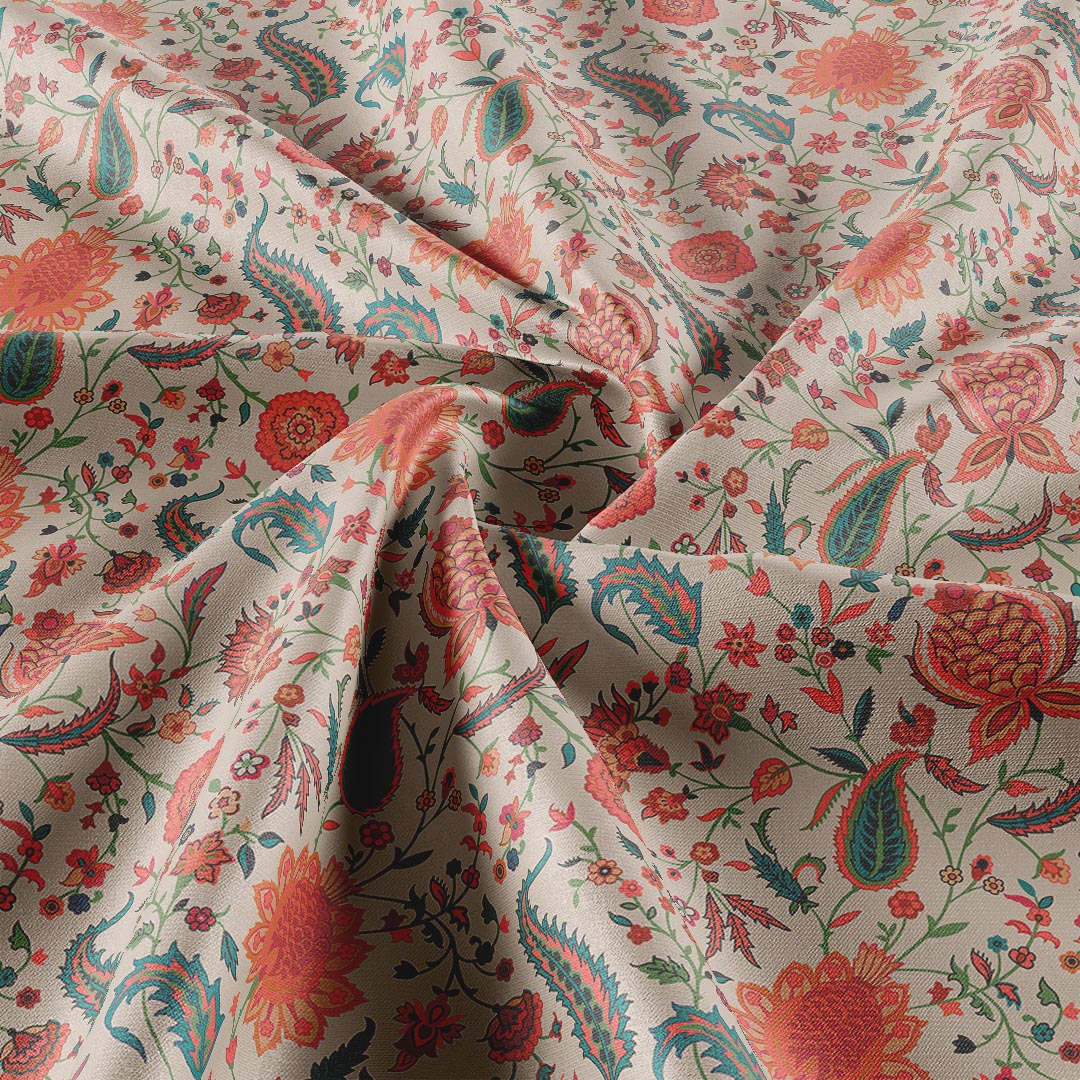 Kashmiri Hues Paisley