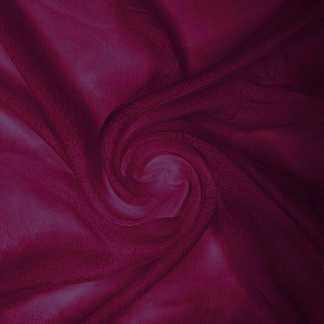 Dyed Chiffon - 42"Width - Dark Pink