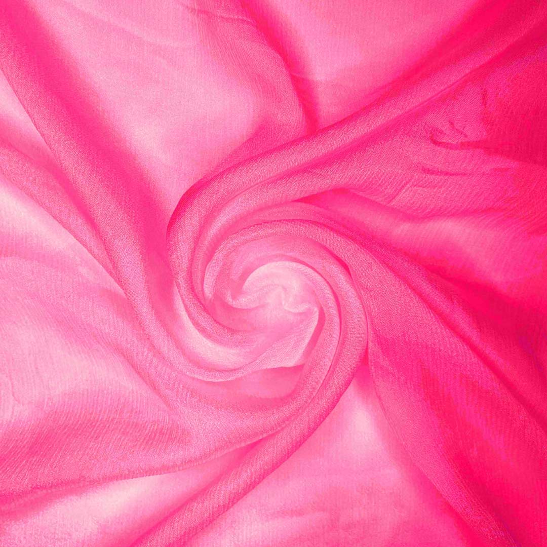 Dyed Chiffon - 42"Width - Pink