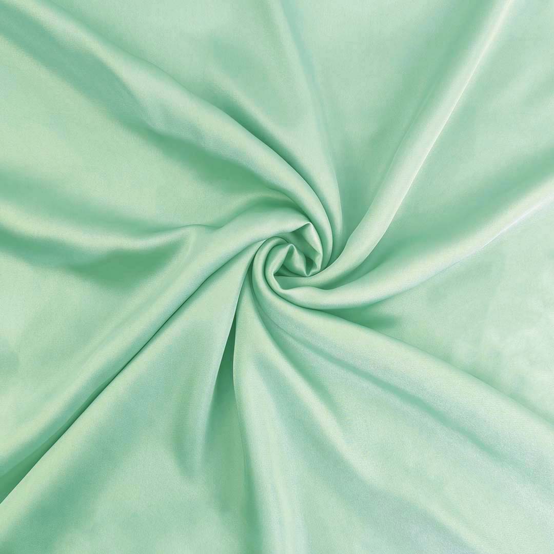 Dyed Charmeuse Silk - 56"Width - Mint Green