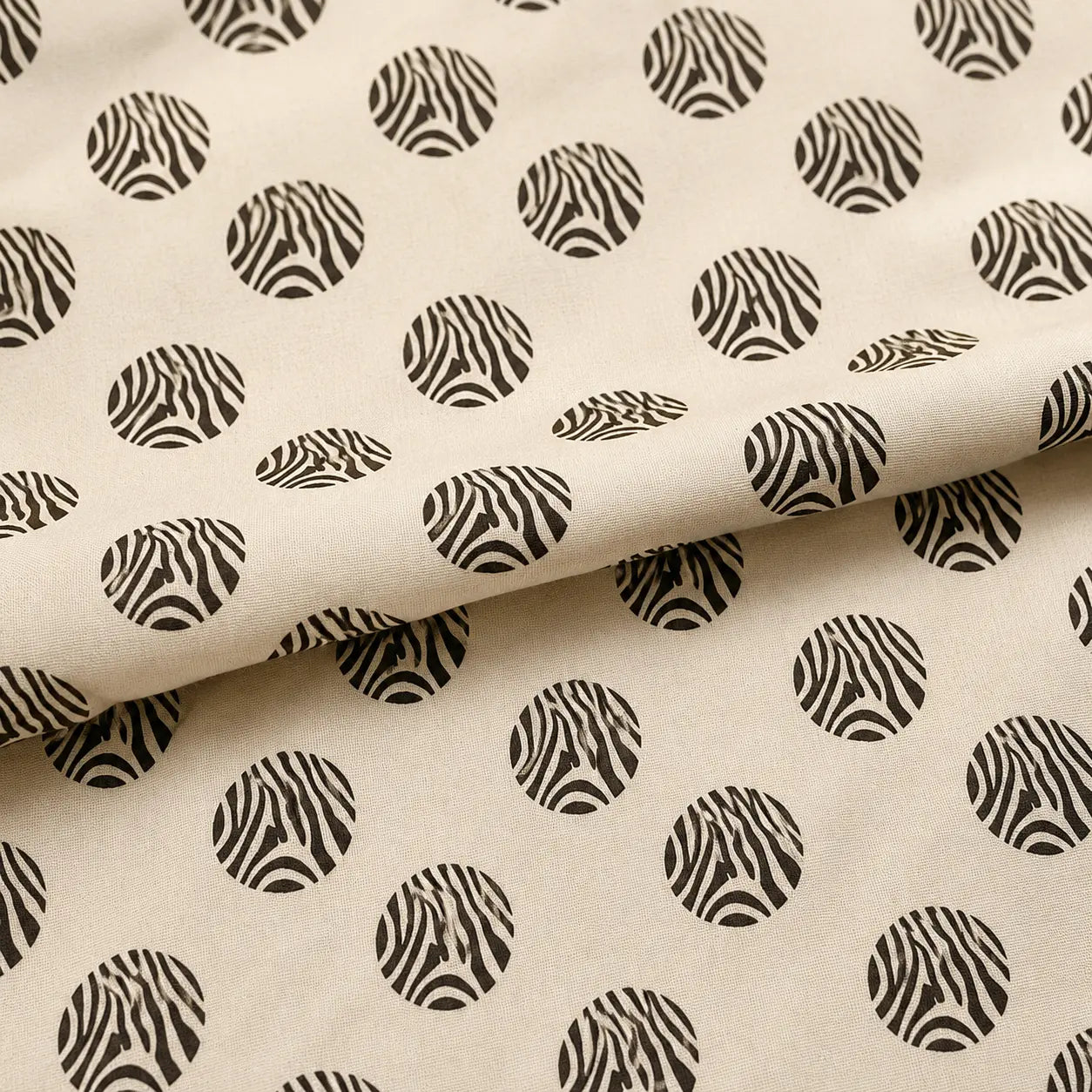 Charcoal Zebra Dots