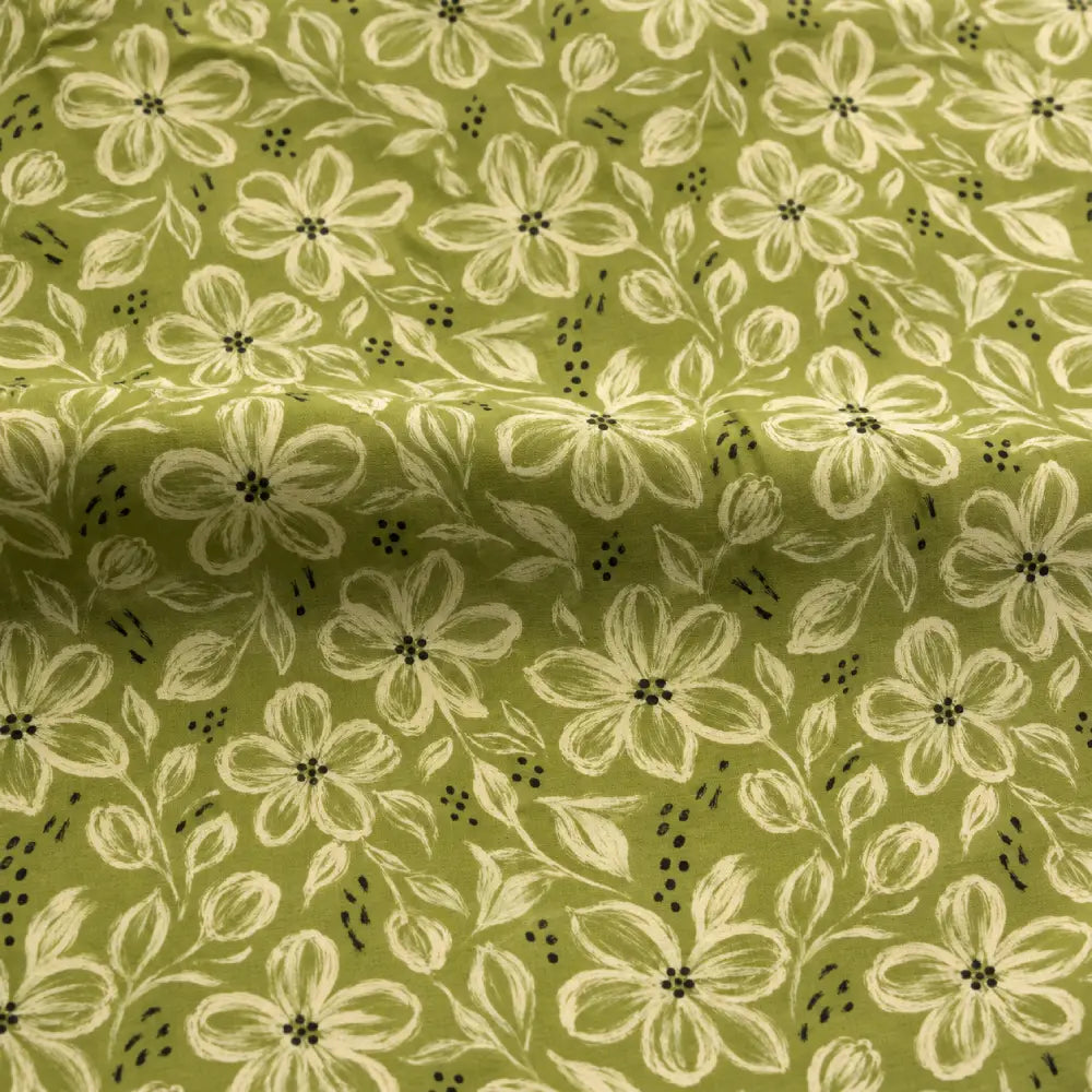 Chartreuse Sketch Bloom