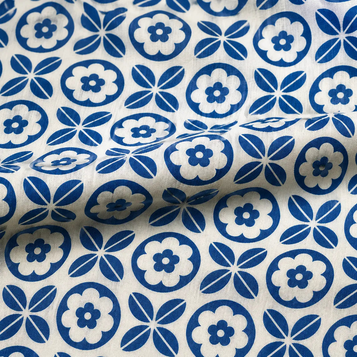 Cobalt Retro Bloom