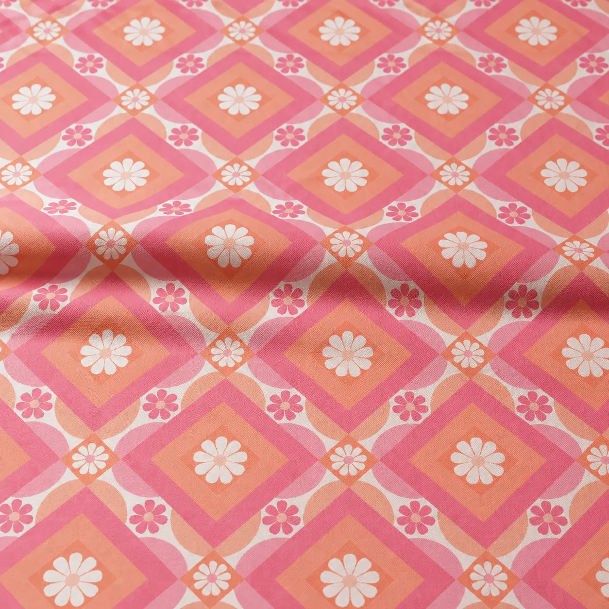 Coral Pink Diamond Bloom