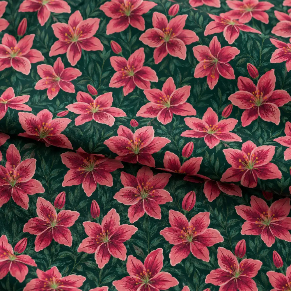 Emerald Ruby Lily Garden