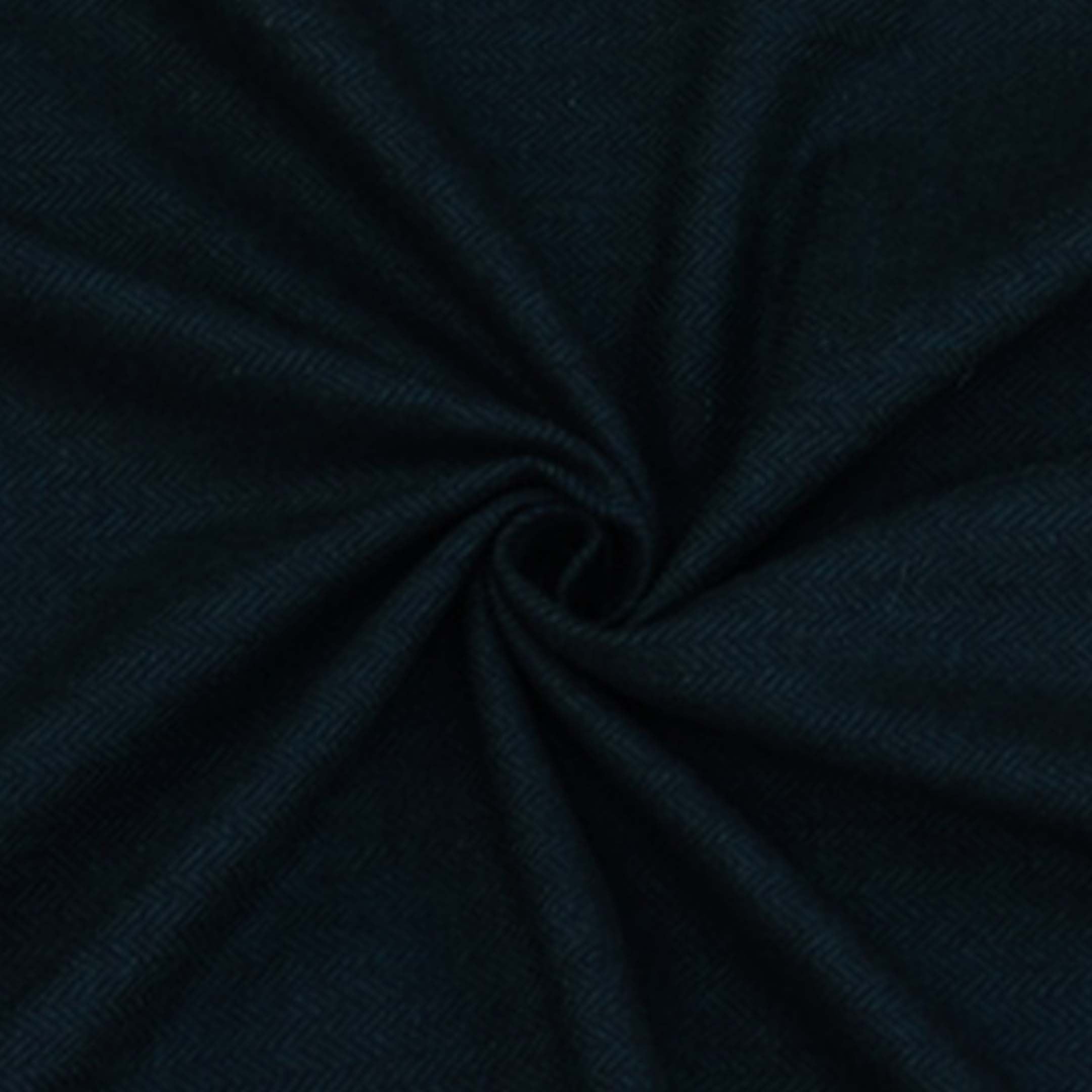 Dyed Herringbone - 42"Width - Black