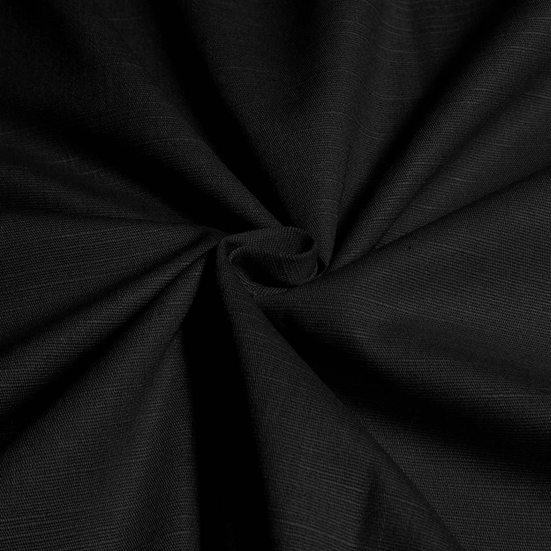 Dyed Poly Khaddar - 60"Width - Black