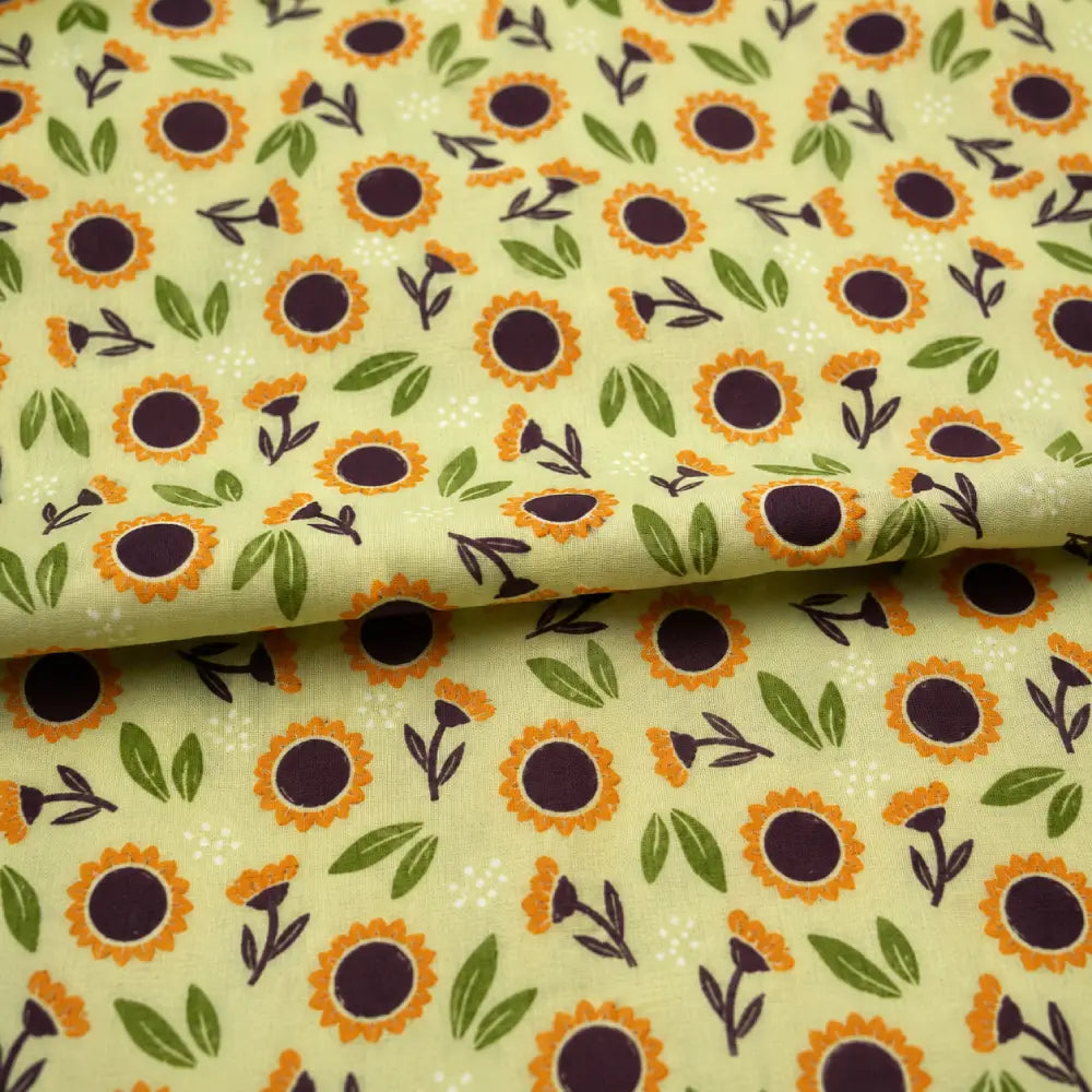 Lime Sunflower Scatter