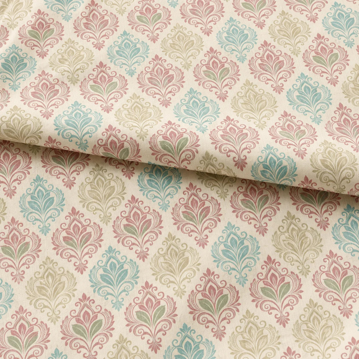 Pastel Damask Garden