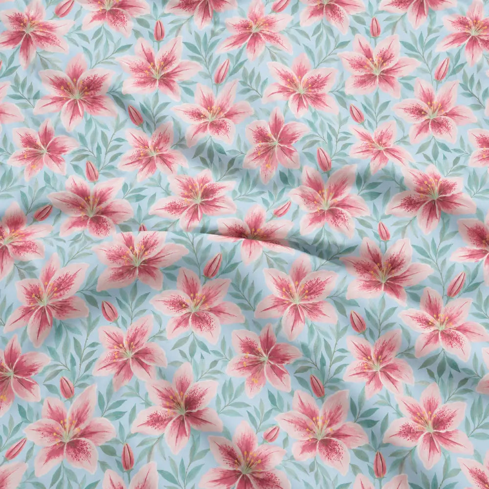 Sky Blush Lily Garden