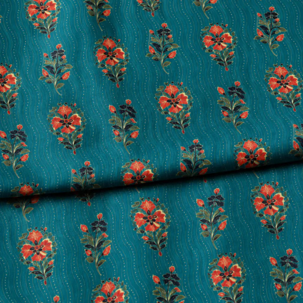 Teal Ember Bouquet