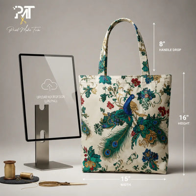 Custom Tote Bags - Upload Your Artwork
