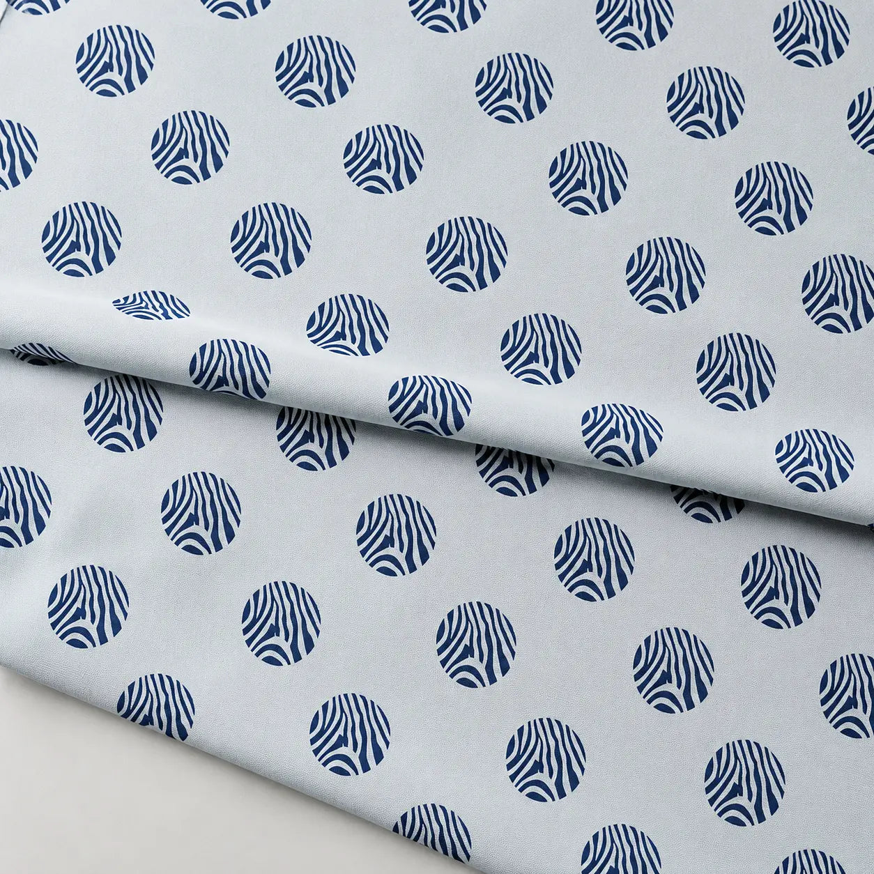 Indigo Zebra Dots
